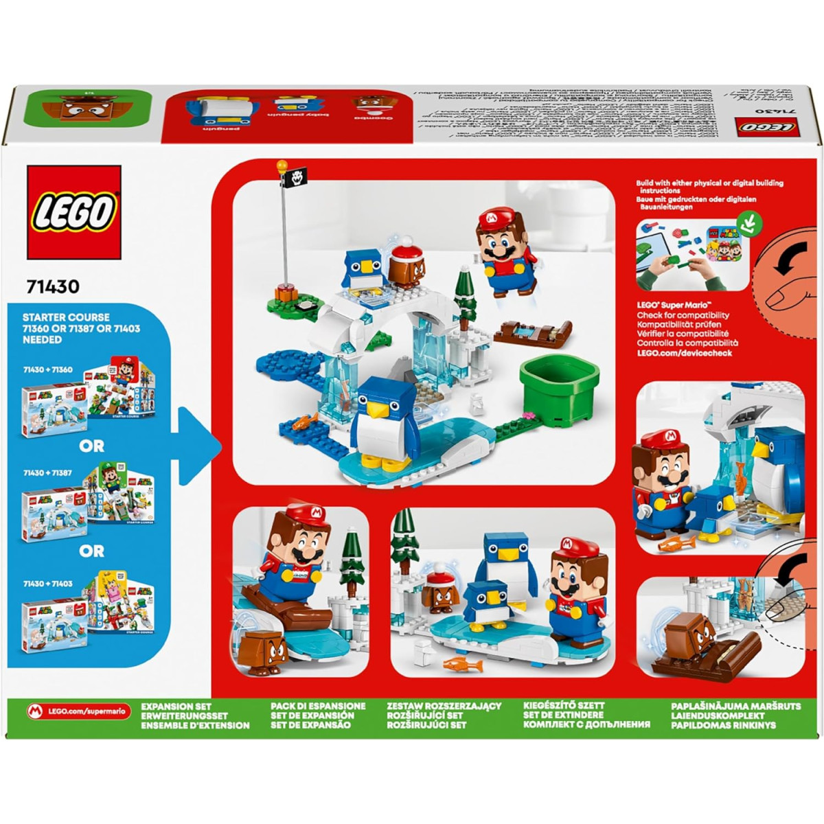 Super Mario Scivolo della Pianta Piranha Pack di Expansion Lego