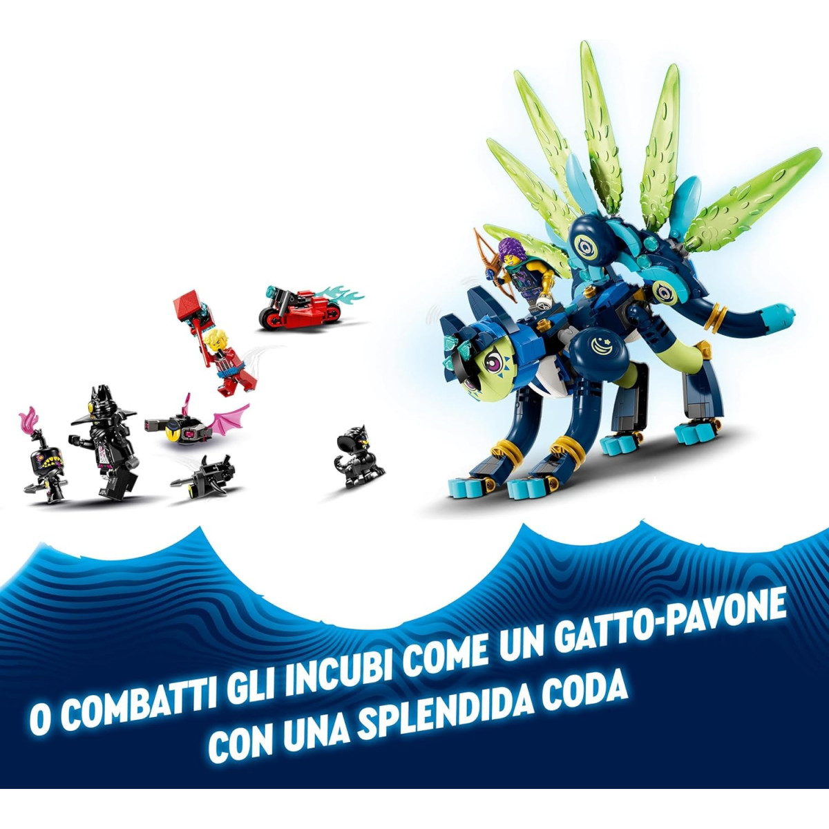 LEGO Dreamzzz 71476 - Zoey e Zian, il gatto-gufo