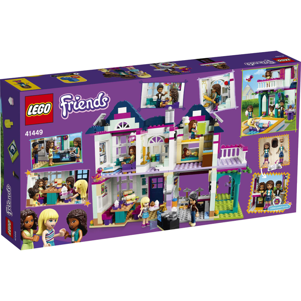 lego friends andrea s family house 41449